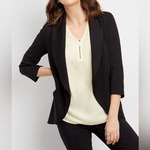 Express Black Open Blazer MEDIUM